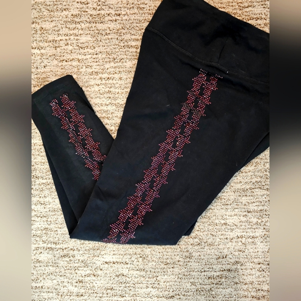 Calvin Klein Performance rhinestone leggings - Picture 2 of 3